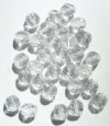 25 8mm Faceted Crystal Firepolish Beads